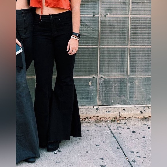 Free People Know Me Better Flare Jeans - Picture 2 of 3